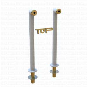 پایه ۳۰ سانتیمتری رومیزی آزمایشگاهی (یک جفت) کد 1008